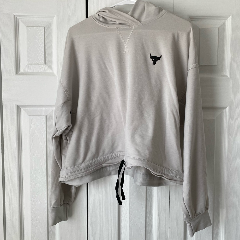OBO Under Armour Project Rock Cropped Hoodie